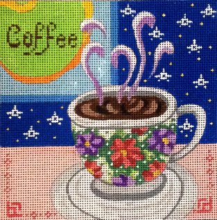 FLOWERS COFFEE MUG by MM Designs Stitch Guide MM29Csg
