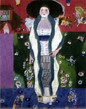 MN1070-KLIMT WOMAN WITH BLACK HAT by Magic Needle