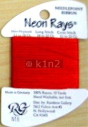 N18 Dark Peach Neon Rays by Rainbow Gallery-NR018