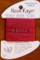 N25 Brick Red Neon Rays by Rainbow Gallery-NR025