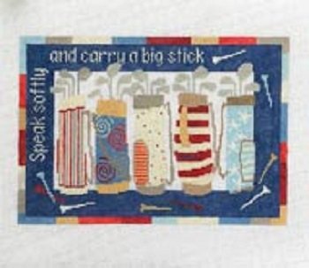 FIVE GOLF BAGS by Pippin Studios STITCH GUIDE PIP P-F021Asg