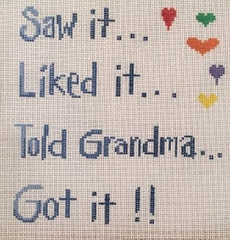 PM22090 GRANDMA BOUGHT IT by Patti Mann