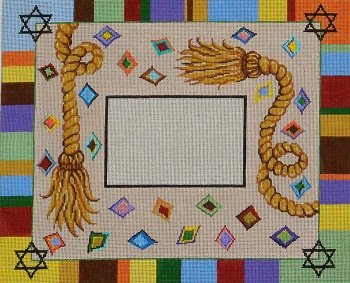 PM7603-TASSELS AND COLORS TALLIS by Patti Mann