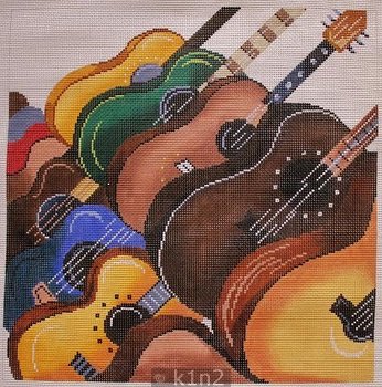 PM8255 LARGE GUITARS by Patti Mann