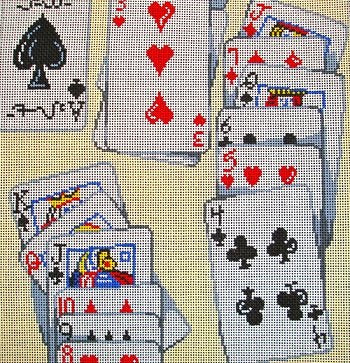 PM9290 Card Collage Solitaire by Patti Mann