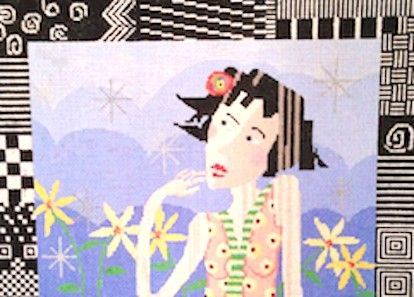 PMcL 21-13 ANN with DAISIES by Penny Macleod