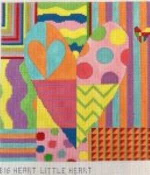 BIG HEART LITTLE HEART by Penny McLeod STITCH GUIDE PMcL 1122sg