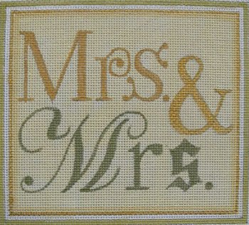 MRS. AND MRS. by Raymond Crawford STITCH GUIDE ONLY RCHO114sg