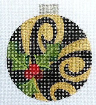 RCHO649-BLACK ORNAMENT by Ray Crawford