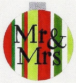 RCHO656-MR AND MRS ORNAMENT by Ray Crawford