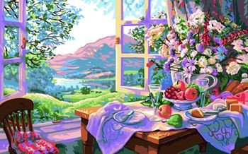RP146078-Wild Flowers & Summer Wine by Royal Paris