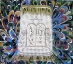 SASI3422T-WATERMARK TORAH TALLIS BAG by SASI
