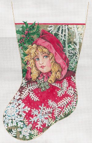 SG16206-SCARLETT STOCKING by Sandra Gilmore