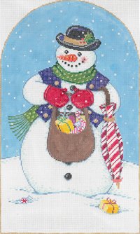 SG181072-MR. FROST SANTA STANDUP by Sandra Gilmore