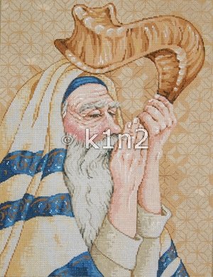 SG18793-SHOFAR by Sandra Gilmore
