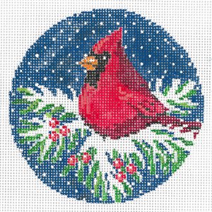 CARDINAL ORNAMENT by Sandra Gilmore STITCH GUIDE-SG18978sg