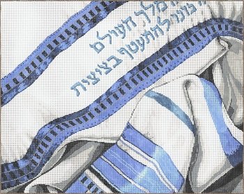 SG181138 TEFILAH TALLIS BAG by Sandra Gilmore