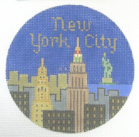 SN342-New York City Ornament by Silver Needle