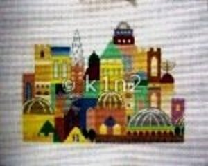 SREP110T-JERUSALEM MULTI TALLIS BAG by Susan Roberts