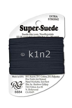 Black SuperSuede Threads-SS54