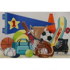 AP3352 LARGE SPORTS BALLS by Alice Peterson