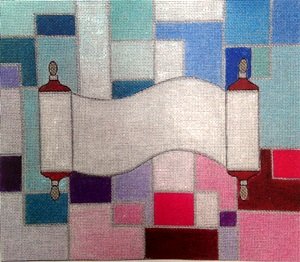 STJJ89P-BOXED IN PASTELS LGE TALLIS BAG by Studio 2 Ltd