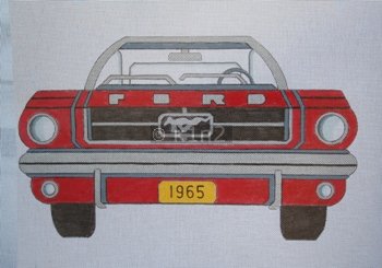 1965 MUSTANG VINTAGE POSTER STITCH GUIDE ONLY by Studio 2 Ltd. STVC502sg