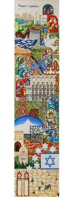 TRBP010-ISRAEL WALL HANGING by Trubey