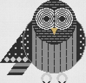 TRGCHB116 BARRED OWL by Charley Harper
