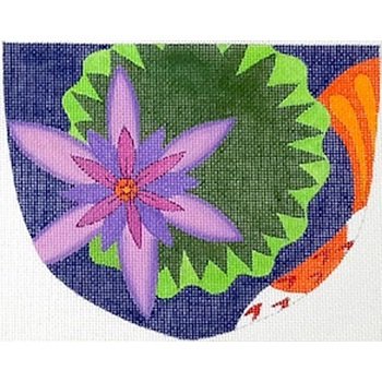 ZE573 LILY PAD POUCH by Karen Hennessey for Zecca