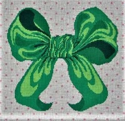 ACOD HB18B-18 SMALL GREEN BOW by the Collection