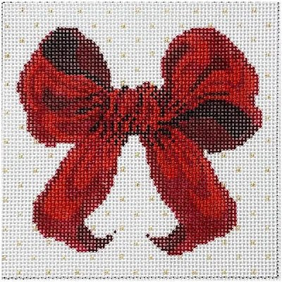 ACOD HB23-13 LARGE RED BOW with Gold Dots by the Collection
