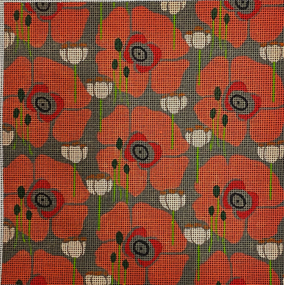 ACOD LC103B POPPIES by Lizzie Clark for The Collection