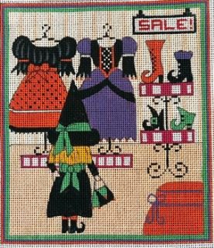 AP3723 LITTLE WITCH SHOPPING by Alice Peterson