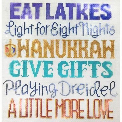 AP4097 HANUKKAH WORDS by Alice Peterson