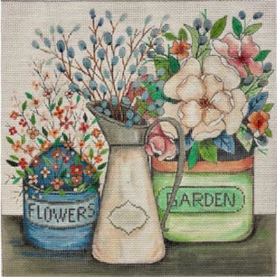 AP4292 FLOWER HARVEST by ALICE PETERSON