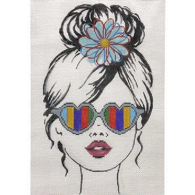 RAINBOW GIRL by Alice Peterson STITCH GUIDE ONLY AP4358sg
