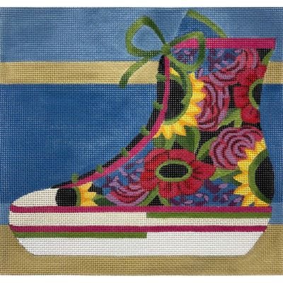 AP4677 FLORAL HIGH TOP  by Alice Peterson