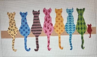 ASIT076-13 CAT PARTY by A Stitch in Time