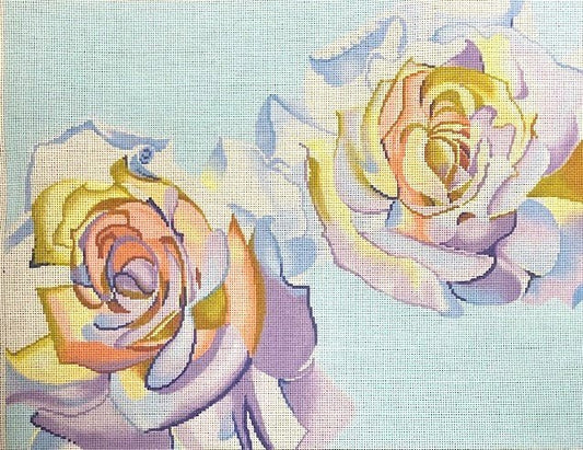 ASIT 396-13 WHITE ROSES by A Stitch in Time