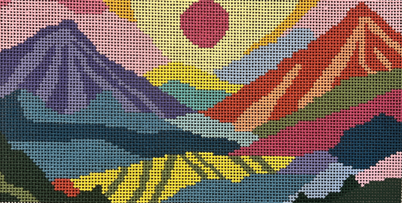 AU339 BRIGHT MOUNTAINS by Audra
