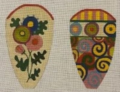 AWP 610E  COUNTRY FLORAL SCISSOR CASE by Ann Wheat Pace