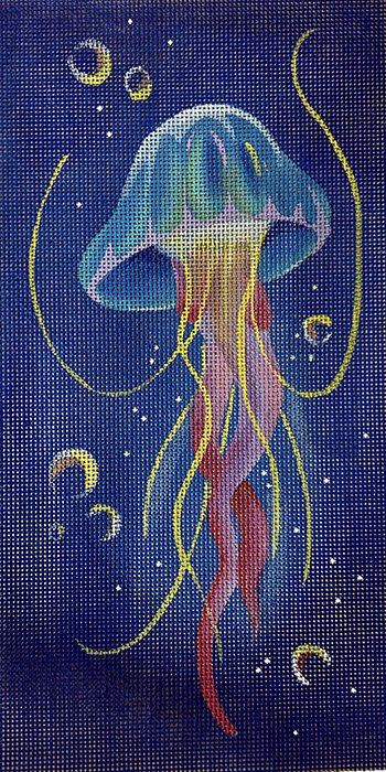 ME-136-13- BUBBLE JELLYFISH by Madeline Elizabeth