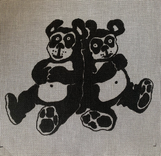 CLEARANCE - C-KAM02 - BLACK AND WHITE BEARS