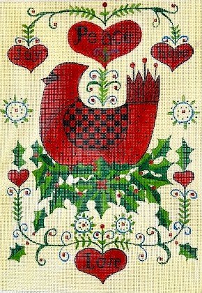 EWE678 CARDINAL OF PEACE by Ewe and Eye