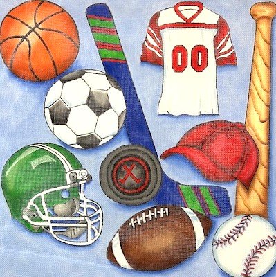 RN 502-18 LARGE SPORTS by Robbyn's Nest Designs