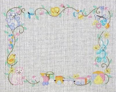 DAJ08 TOYS BORDER BIRTH ANNOUNCEMENT by Danji Designs
