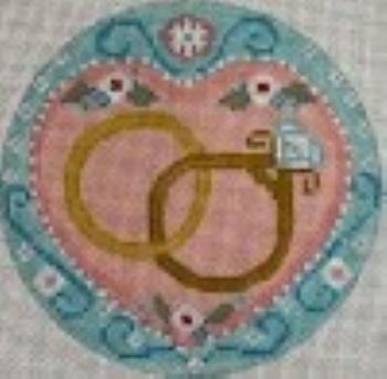 WEDDING RINGS ROUND by Danji Designs DACH688