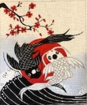 M- EH KOI FISH by Elena Horn
