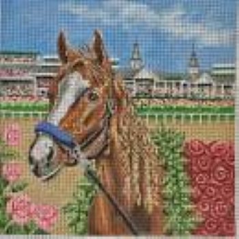 GEP362 DERBY HORSE by Gayla Elliott